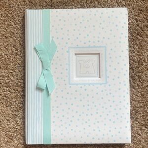 C R Gibson baby memory book